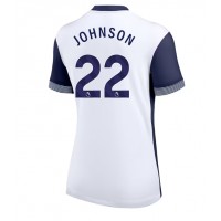 Tottenham Hotspur Brennan Johnson #22 Fußballbekleidung Heimtrikot Damen 2024-25 Kurzarm